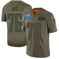 Men's Joe Alt Los Angeles Chargers 2019 Salute to Service Jersey - Camo Limited