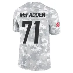 Men's Jordan McFadden Los Angeles Chargers 2024 Salute to Service Jersey - Arctic Camo Limited