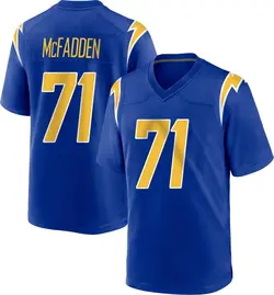 Men's Jordan McFadden Los Angeles Chargers 2nd Alternate Jersey - Royal Game