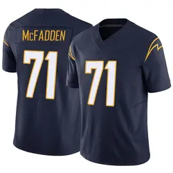 Men's Jordan McFadden Los Angeles Chargers Vapor F.U.S.E. Jersey - Navy Limited