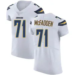 Men's Jordan McFadden Los Angeles Chargers Vapor Untouchable Jersey - White Elite