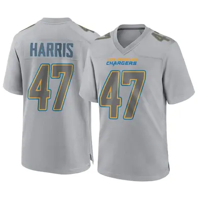 Men's Josh Harris Los Angeles Chargers Atmosphere Fashion Jersey - Gray Game