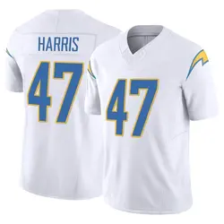 Men's Josh Harris Los Angeles Chargers Vapor F.U.S.E. Jersey - White Limited