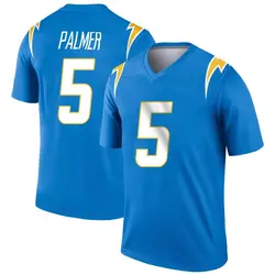 Men's Joshua Palmer Los Angeles Chargers Powder Jersey - Blue Legend