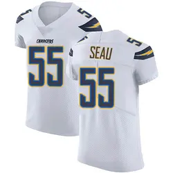 Men's Junior Seau Los Angeles Chargers Vapor Untouchable Jersey - White Elite