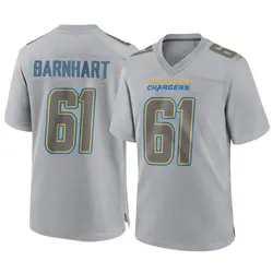 Men's Karsen Barnhart Los Angeles Chargers Atmosphere Fashion Jersey - Gray Game