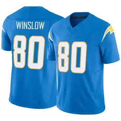 Men's Kellen Winslow Los Angeles Chargers Powder Vapor F.U.S.E. Jersey - Blue Limited