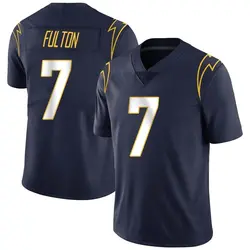 Men's Kristian Fulton Los Angeles Chargers Team Color Vapor Untouchable Jersey - Navy Limited