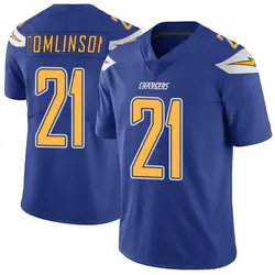 Men's LaDainian Tomlinson Los Angeles Chargers Color Rush Vapor Untouchable Jersey - Royal Limited