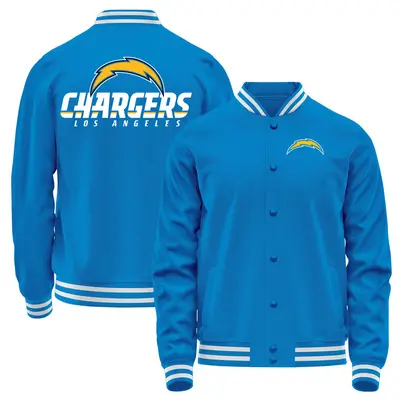 Men's Los Angeles Chargers Full-Snap Jacket - Navy