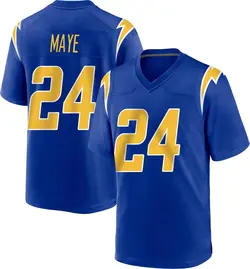 Men's Marcus Maye Los Angeles Chargers 2nd Alternate Jersey - Royal Game