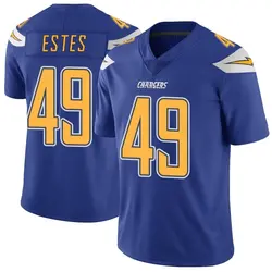 Men's Mike Estes Los Angeles Chargers Color Rush Vapor Untouchable Jersey - Royal Limited