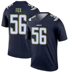 Men's Morgan Fox Los Angeles Chargers Jersey - Navy Legend