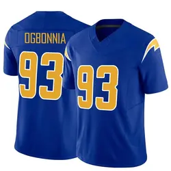 Men's Otito Ogbonnia Los Angeles Chargers Vapor F.U.S.E. Jersey - Royal Limited