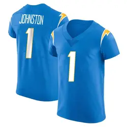 Men's Quentin Johnston Los Angeles Chargers Alternate Vapor Untouchable Jersey - Blue Elite