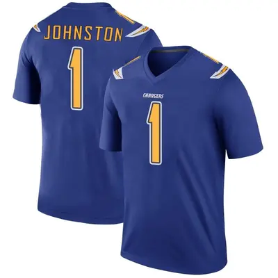 Men's Quentin Johnston Los Angeles Chargers Color Rush Jersey - Royal Legend