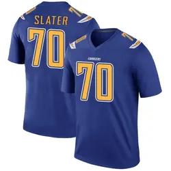 Men's Rashawn Slater Los Angeles Chargers Color Rush Jersey - Royal Legend