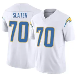 Men's Rashawn Slater Los Angeles Chargers Vapor F.U.S.E. Jersey - White Limited