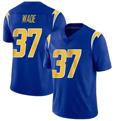 Men's Shaun Wade Los Angeles Chargers 2nd Alternate Vapor Jersey - Royal Limited