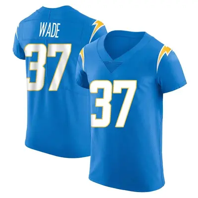 Men's Shaun Wade Los Angeles Chargers Alternate Vapor Untouchable Jersey - Blue Elite