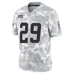 Men's Tarheeb Still Los Angeles Chargers 2024 Salute to Service Jersey - Arctic Camo Limited