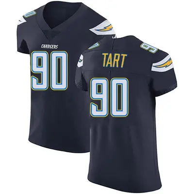 Men's Teair Tart Los Angeles Chargers Team Color Vapor Untouchable Jersey - Navy Blue Elite