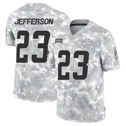 Men's Tony Jefferson Los Angeles Chargers 2024 Salute to Service Jersey - Arctic Camo Limited