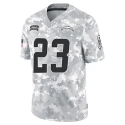 Men's Tony Jefferson Los Angeles Chargers 2024 Salute to Service Jersey - Arctic Camo Limited