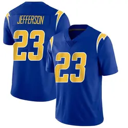 Men's Tony Jefferson Los Angeles Chargers 2nd Alternate Vapor Jersey - Royal Limited