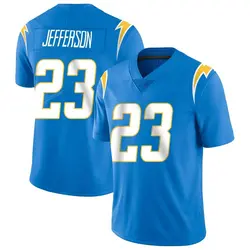 Men's Tony Jefferson Los Angeles Chargers Powder Vapor Untouchable Alternate Jersey - Blue Limited