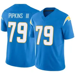 Men's Trey Pipkins III Los Angeles Chargers Powder Vapor F.U.S.E. Jersey - Blue Limited