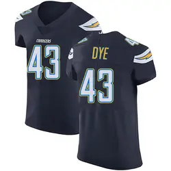 Men's Troy Dye Los Angeles Chargers Team Color Vapor Untouchable Jersey - Navy Blue Elite