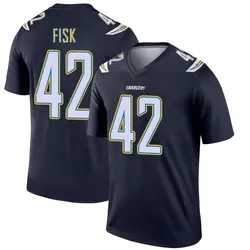 Men's Tucker Fisk Los Angeles Chargers Jersey - Navy Legend