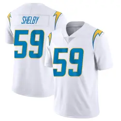 Men's Ty Shelby Los Angeles Chargers Vapor Untouchable Jersey - White Limited