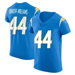 Men's Tyler Baker-Williams Los Angeles Chargers Alternate Vapor Untouchable Jersey - Blue Elite