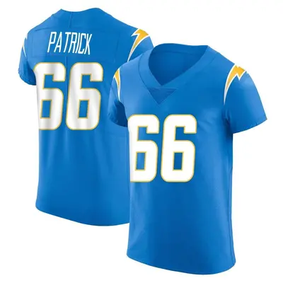 Men's Willis Patrick Los Angeles Chargers Alternate Vapor Untouchable Jersey - Blue Elite