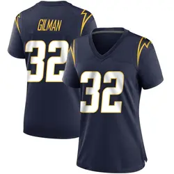 Women's Alohi Gilman Los Angeles Chargers Team Color Jersey - Navy Game