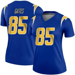 Women's Antonio Gates Los Angeles Chargers 2nd Alternate Jersey - Royal Legend