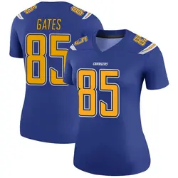 Women's Antonio Gates Los Angeles Chargers Color Rush Jersey - Royal Legend