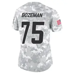 Women's Bradley Bozeman Los Angeles Chargers 2024 Salute to Service Jersey - Arctic Camo Limited