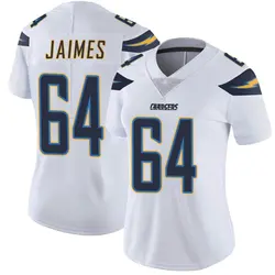 Women's Brenden Jaimes Los Angeles Chargers Vapor Untouchable Jersey - White Limited