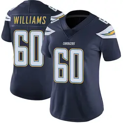 Women's Bucky Williams Los Angeles Chargers Team Color Vapor Untouchable Jersey - Navy Limited