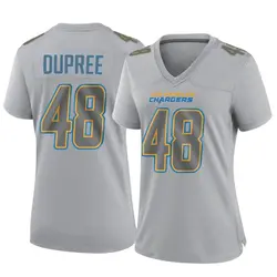 Women's Bud Dupree Los Angeles Chargers Atmosphere Fashion Jersey - Gray Game