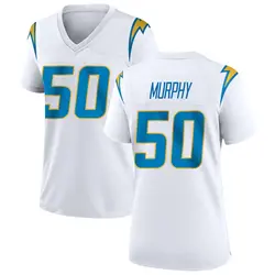 Women's Caleb Murphy Los Angeles Chargers Jersey - White Game