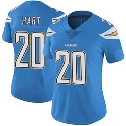 Women's Cam Hart Los Angeles Chargers Powder Vapor Untouchable Alternate Jersey - Blue Limited