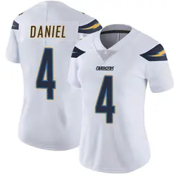 Women's Chase Daniel Los Angeles Chargers Vapor Untouchable Jersey - White Limited