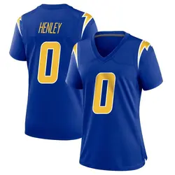 Women's Daiyan Henley Los Angeles Chargers 2nd Alternate Jersey - Royal Game