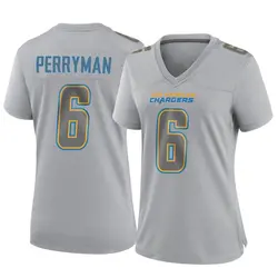 Women's Denzel Perryman Los Angeles Chargers Atmosphere Fashion Jersey - Gray Game