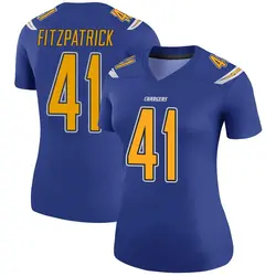 Women's Dez Fitzpatrick Los Angeles Chargers Color Rush Jersey - Royal Legend