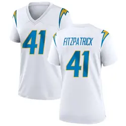 Women's Dez Fitzpatrick Los Angeles Chargers Jersey - White Game